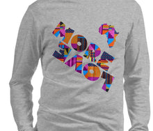 Load image into Gallery viewer, BHM Kente Long Sleeve Shirt 2022
